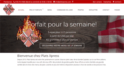 Desktop Screenshot of platsxpress.com