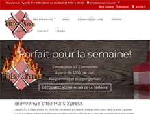 Tablet Screenshot of platsxpress.com